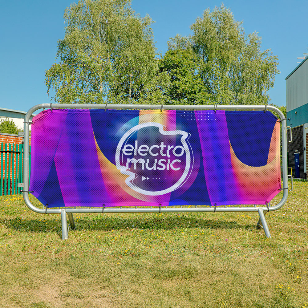Crowd Barrier Covers